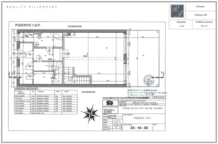 Prodej rodinného domu, Chlumec, 221 m2