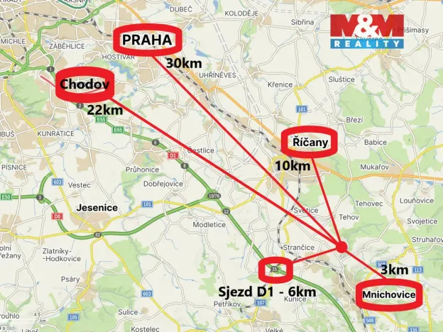 Prodej rodinného domu, Všestary - Menčice, Hlavní, 74 m2