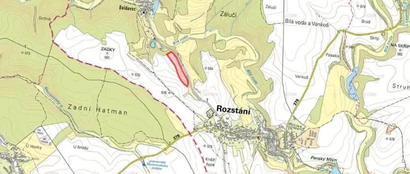 Prodej pole, Rozstání, 21997 m2