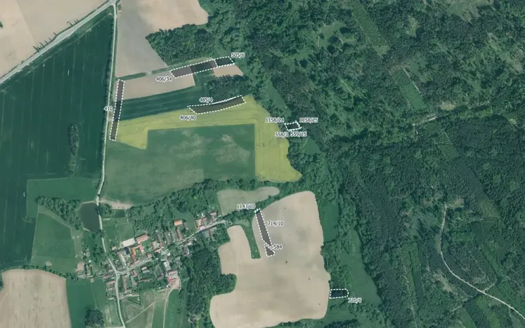 Prodej pole, Přešťovice, 50325 m2