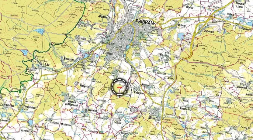 Prodej louky, Příbram, 5642 m2