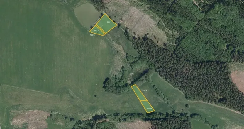 Prodej pole, Načeradec, 5469 m2