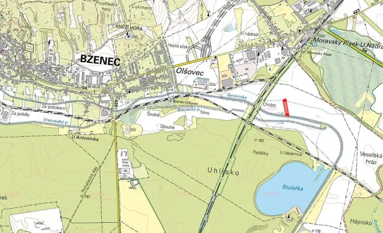 Prodej pole, Bzenec, 12473 m2