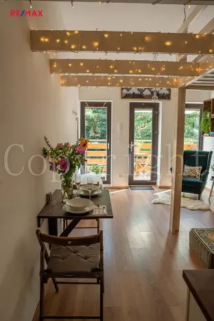 Prodej bytu 1+kk, Líšnice, Spálený Mlýn, 25 m2