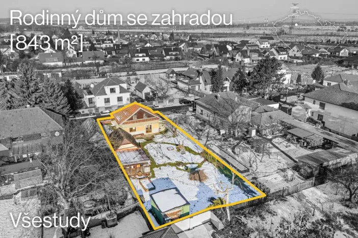 Prodej rodinného domu, Všestudy, 85 m2