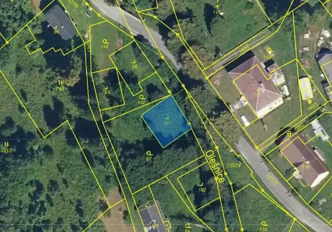 Prodej pozemku pro bydlení, Zlaté Hory, 247 m2