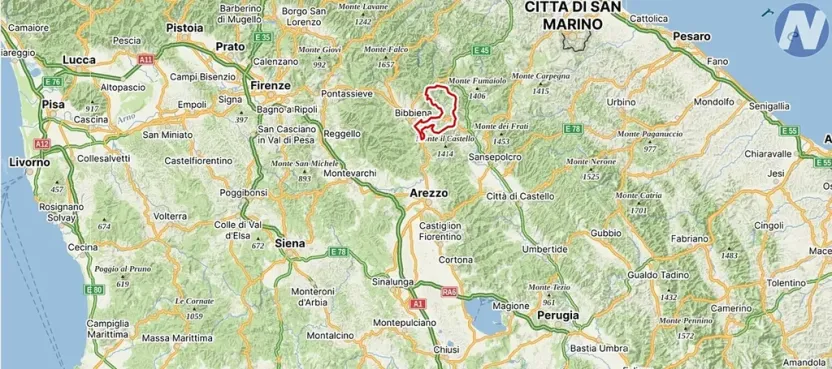 Prodej vily, Chiusi della Verna, Itálie, 420 m2