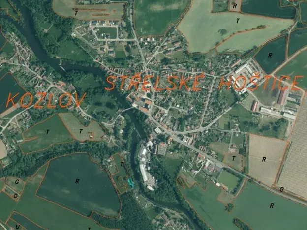 Dražba louky, Střelské Hoštice, 56 m2