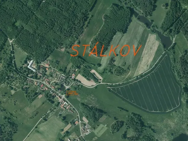 Dražba pozemku pro bydlení, Slavonice, 1281 m2