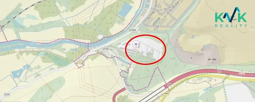 Pronájem komerčního pozemku, Březová, 5000 m2