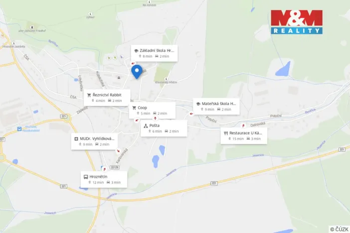 Prodej bytu 4+1, Hroznětín, Sídliště, 76 m2