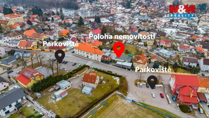 Prodej obchodního prostoru, Rudolfov, Třeboňská, 500 m2