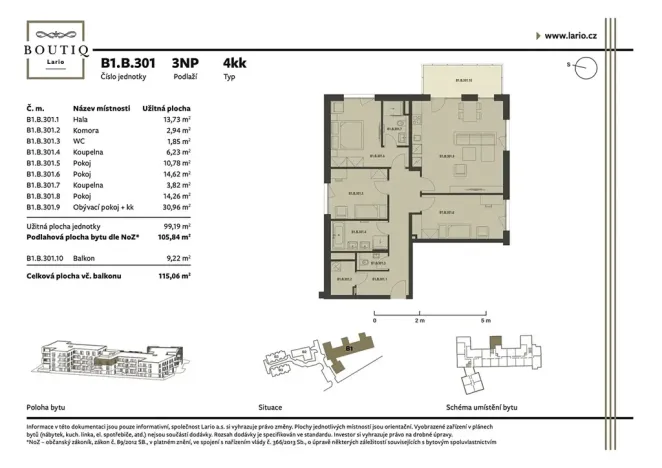 Prodej bytu 4+kk, Praha - Dolní Měcholupy, Kutnohorská, 106 m2