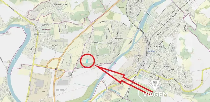 Prodej pozemku pro bydlení, Čerčany, 1070 m2