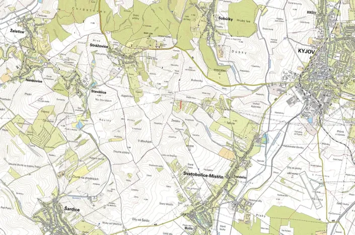 Prodej sadu/vinice, Svatobořice-Mistřín, 1492 m2