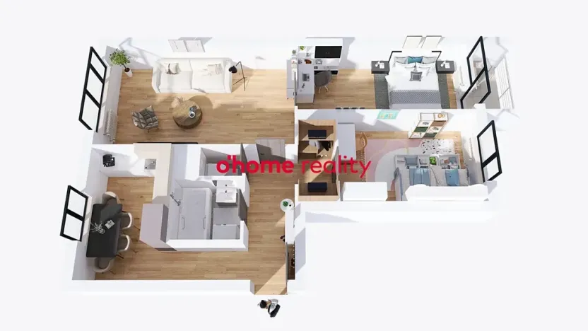 Prodej bytu 3+1, Uničov, Gen. Svobody, 71 m2