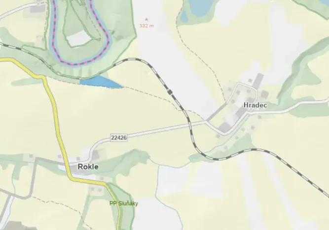 Prodej komerčního pozemku, Rokle, 55145 m2