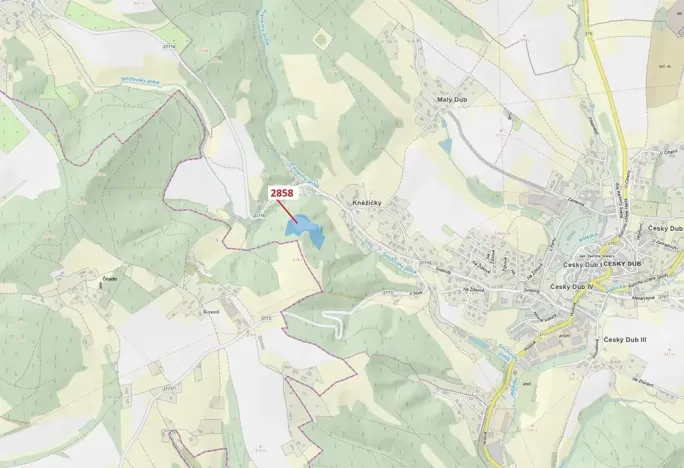 Dražba louky, Český Dub, 16722 m2