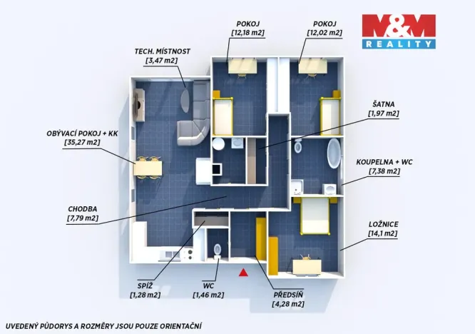 Prodej rodinného domu, Kostelec, 101 m2