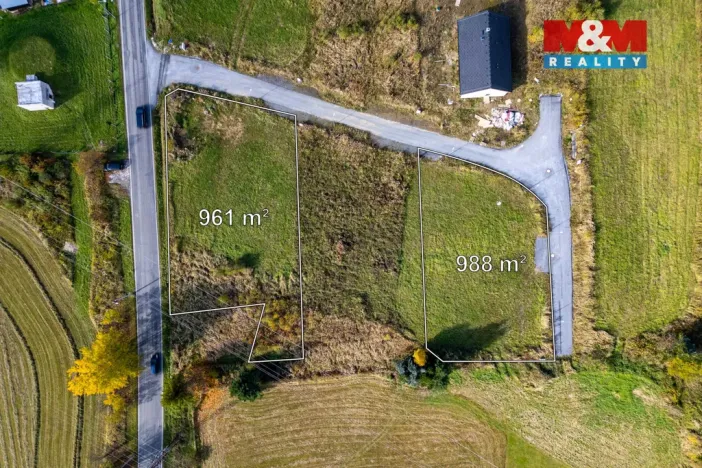 Prodej pozemku pro bydlení, Jeseník, 961 m2