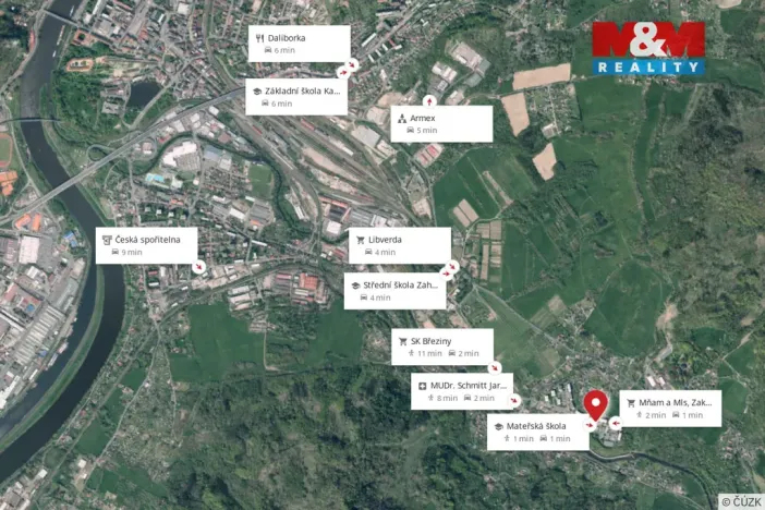 Prodej bytu 2+1, Děčín - Děčín XXVII-Březiny, Kosmonautů, 64 m2