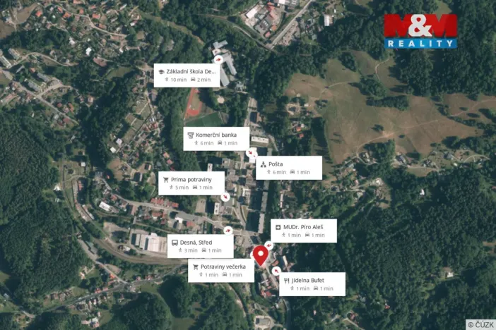 Prodej bytu 3+1, Desná - Desná II, Krkonošská, 101 m2