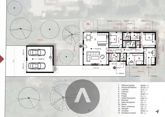 Prodej rodinného domu, Rozdrojovice, Za Humny, 160 m2