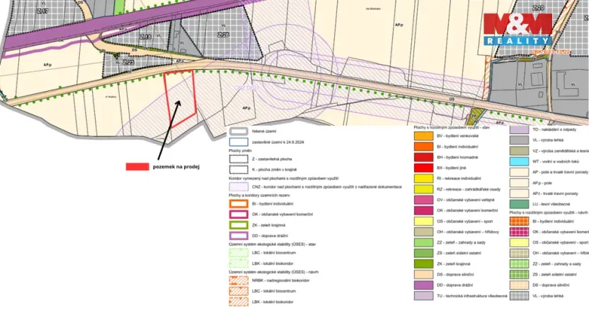 Prodej pole, Tuklaty, 11977 m2
