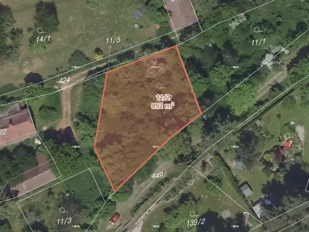 Prodej pozemku pro bydlení, Zbýšov, 892 m2