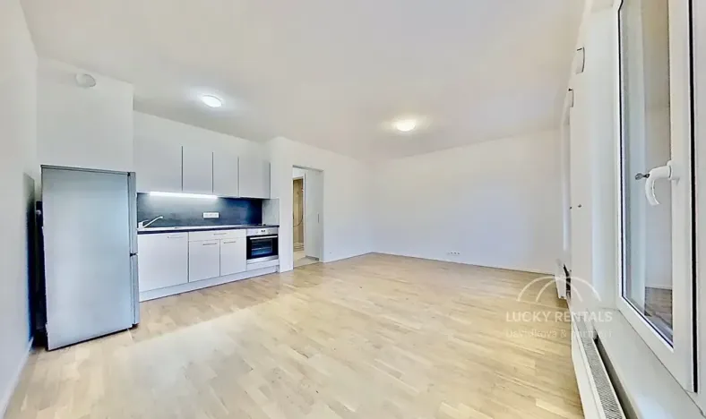 Pronájem bytu 1+kk, Praha - Hlubočepy, Wassermannova, 34 m2