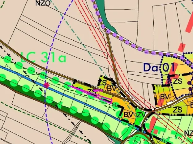 Dražba louky, Trhový Štěpánov, 705 m2