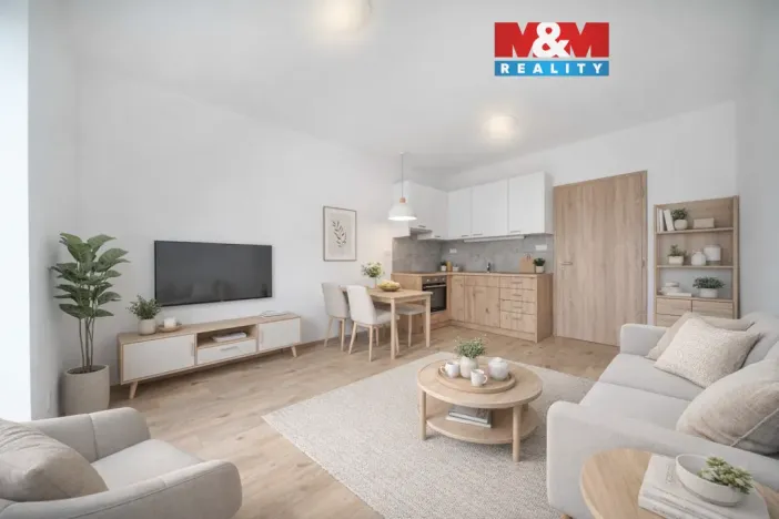 Prodej bytu 1+kk, Třemošná, Školní, 32 m2
