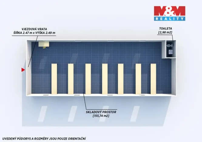 Pronájem skladu, Šťáhlavy - Šťáhlavice, 155 m2