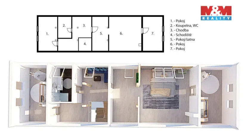 Prodej pozemku pro bydlení, Vlastějovice - Pavlovice, 961 m2