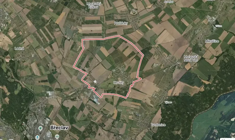 Prodej pole, Hrušky, 39415 m2