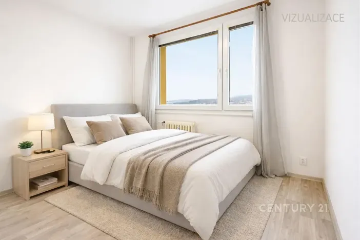 Pronájem bytu 2+kk, Chomutov, Holešická, 42 m2