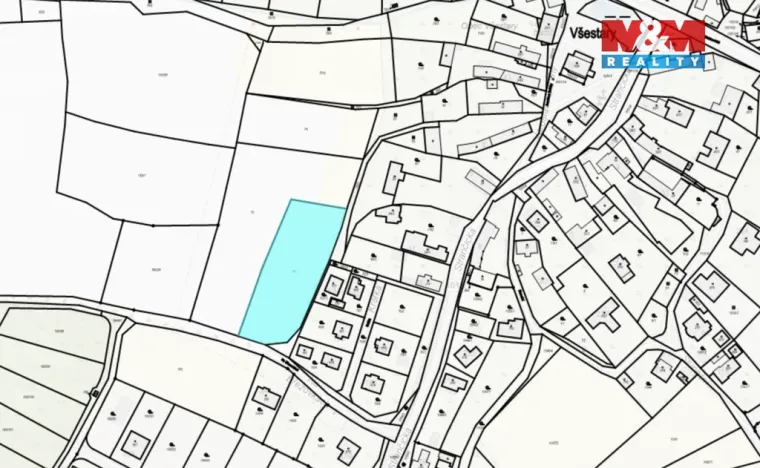 Prodej pozemku pro bydlení, Všestary, 3266 m2