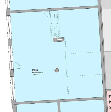 Pronájem obchodního prostoru, Brno, Opuštěná, 134 m2