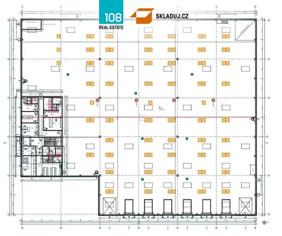 Pronájem skladu, Plzeň, Edvarda Beneše, 3300 m2