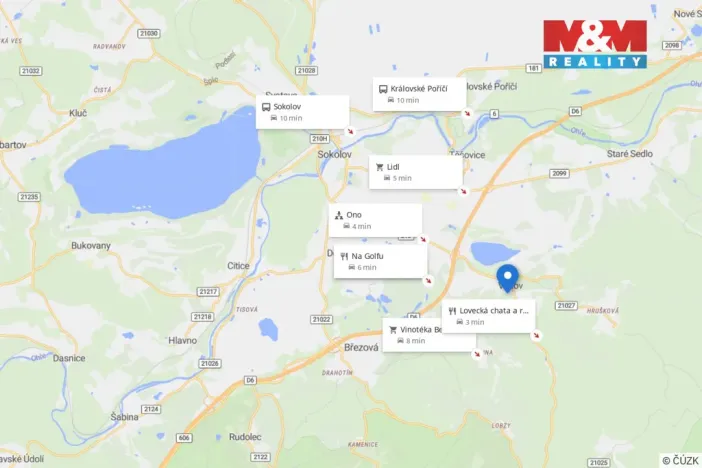 Prodej pozemku, Sokolov - Vítkov, 260 m2