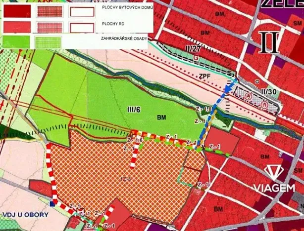 Prodej zahrady, Děčín, 849 m2