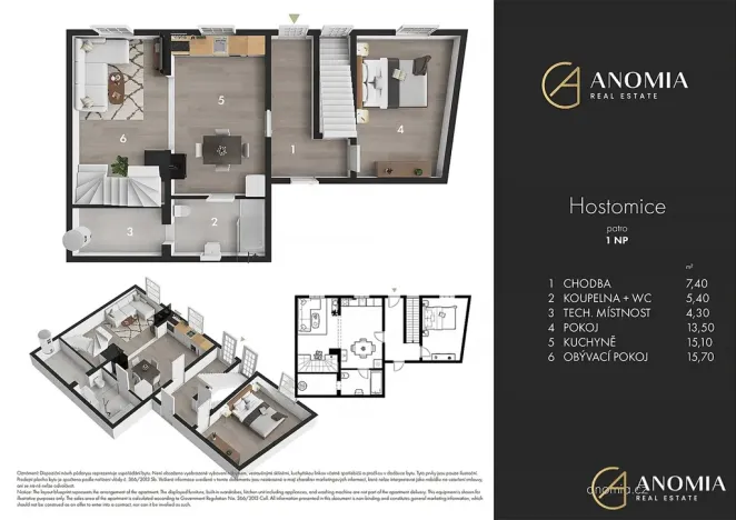 Prodej rodinného domu, Hostomice, Pivovarská, 200 m2