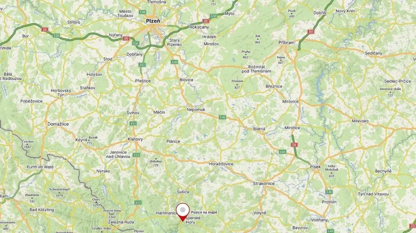 Prodej pozemku, Rejštejn, 1970 m2