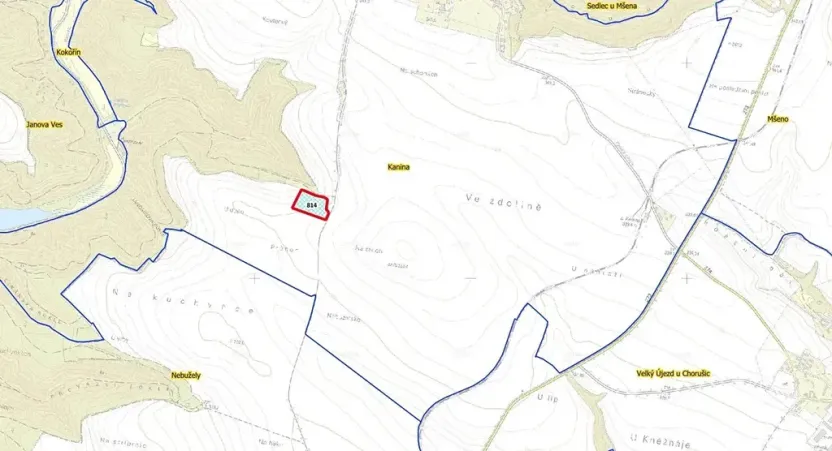 Prodej pole, Kanina, 13949 m2