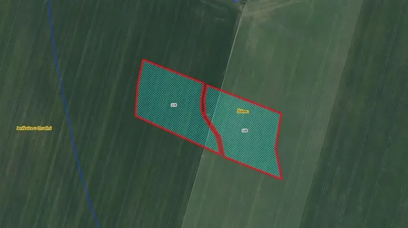 Prodej podílu pole, Jenišovice, 1656 m2