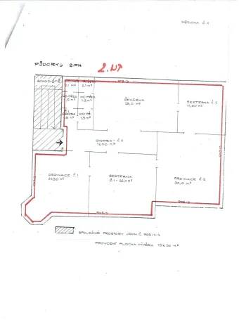 Prodej ordinace, Šumperk, Uničovská, 137 m2