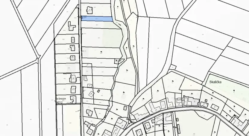 Prodej pozemku, Skalička, 758 m2