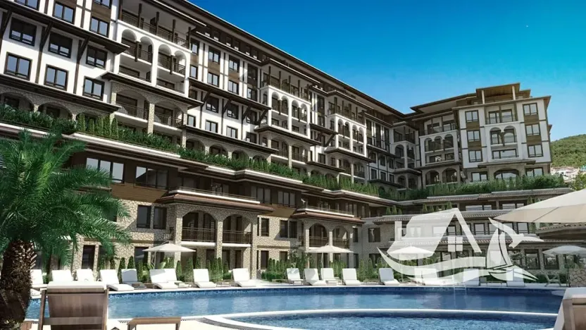 Prodej bytu 1+kk, Sveti Vlas, Bulharsko, 30 m2