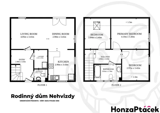 Prodej rodinného domu, Nehvizdy, Vestecká, 96 m2