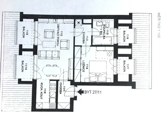 Pronájem bytu 2+kk, Praha - Dejvice, Paťanka, 70 m2